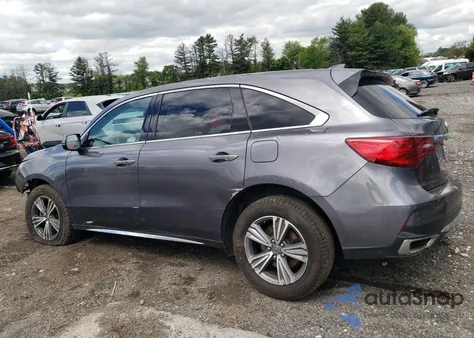 2020 Acura Mdx from USA, damaged, VIN 5J8YD4H38LL045981